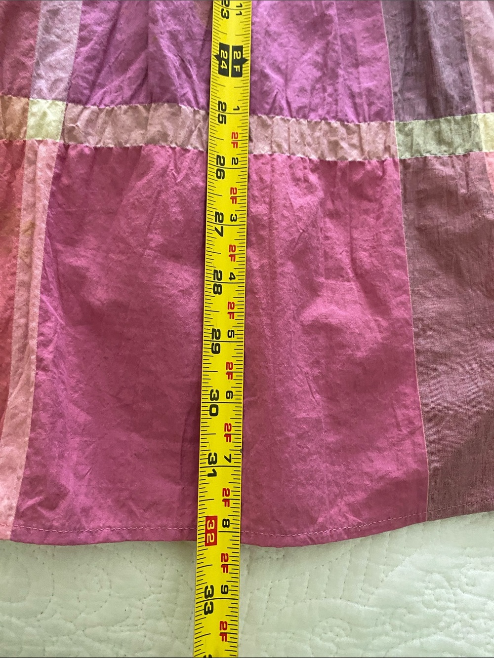 Burberry Brit Pink Nova Check Cotton Button Front Tunic Size XL - Picture 8 of 10